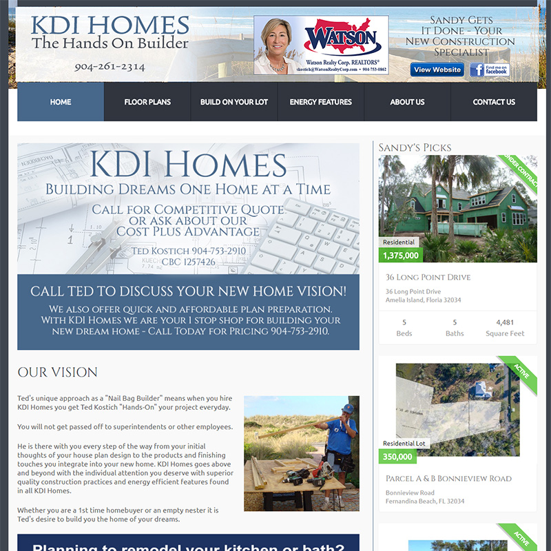 Ted Kostich - KDI Homes
